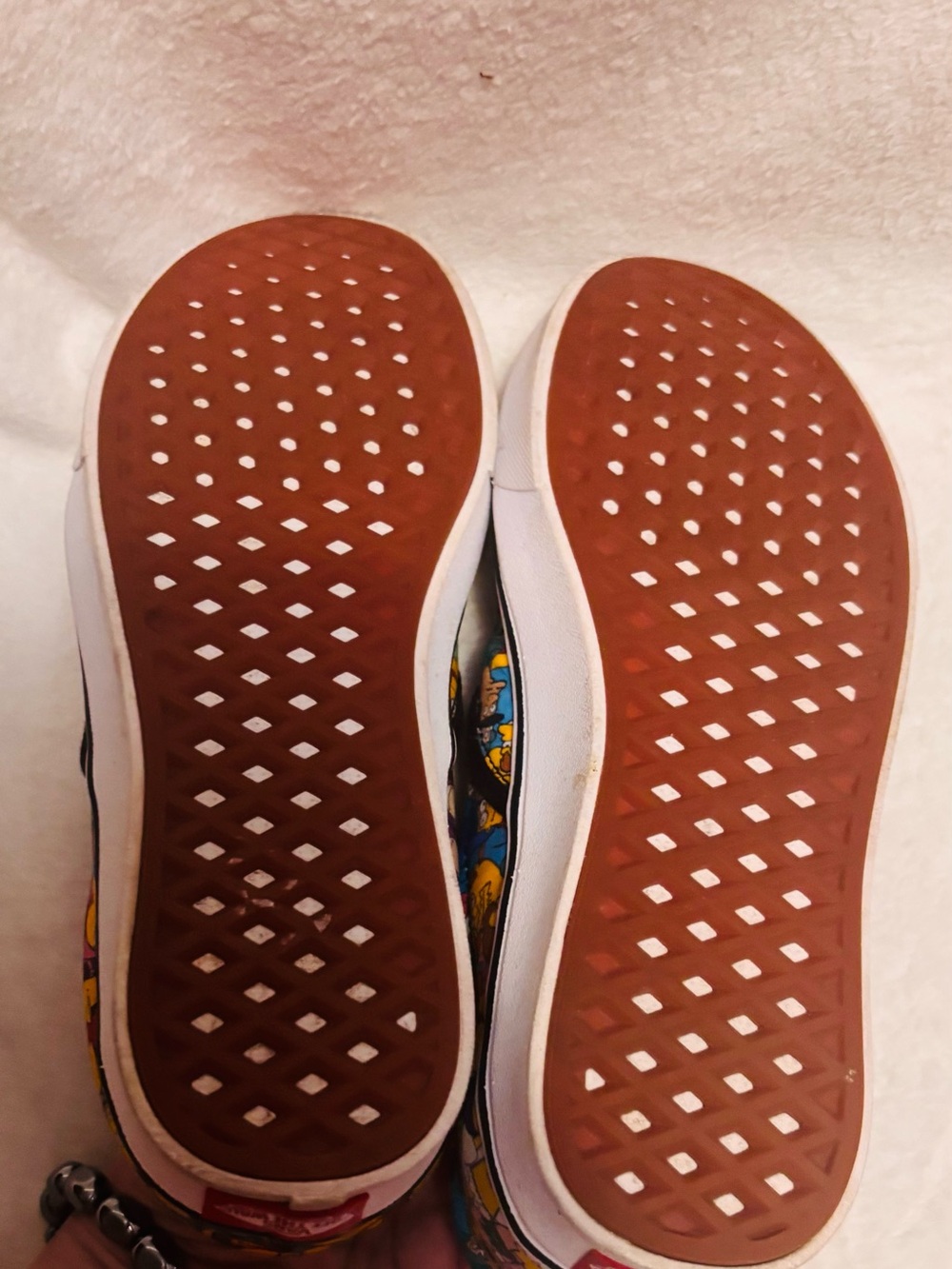 Vans Unisex Sneakers Simpson’s Cartoon Print Eoman’s Size 8, Men’s 6.5 NWOT - Picture 8 of 10